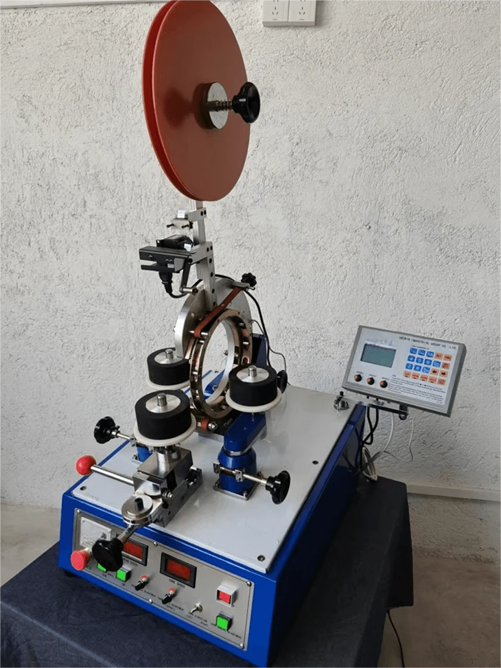 Semi Auto Gear Type Toroidal Transformer Taping Machine best