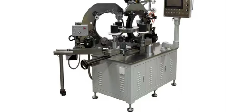 Dual Head Toroidal Winding Tape Wrapping Integrated Machine