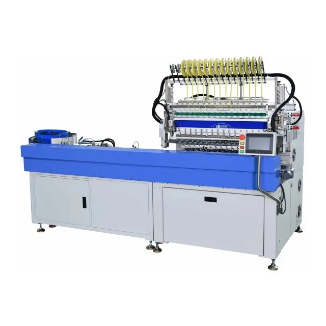 news-1-1 Fully 12 Axis Double Wires Winding Machine With Taping Function