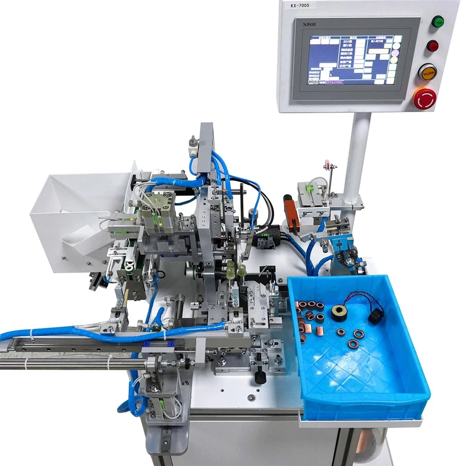 Side Sliding Fully Automatic 4 Inch Toroidal Winding Machine high quality