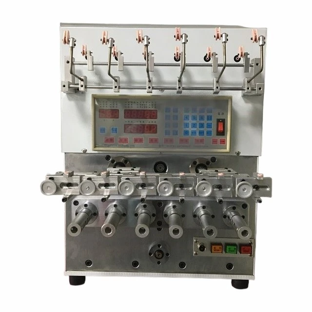 Six Spindles Automatic Stranding Coil Winding Machine