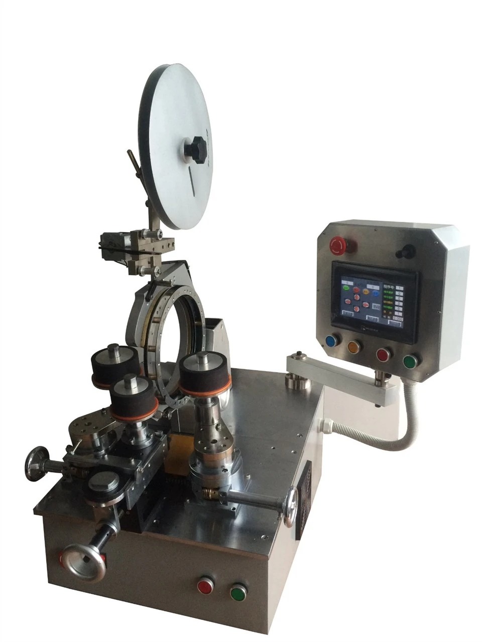 PLC Control System Semi-auto Toroidal Servo Motor Taping Machine suppliers